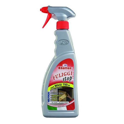 Fuliggi Stop ml.750 Pulitore Vetri di Caminetti-Stufe-Forni Rhütten