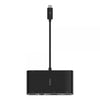 Belkin AVC004BTBK replicatore di porte e docking station per laptop USB 3.2 Gen 1 [3.1 Gen 1] Type-C Nero (USBC/GIG/HDMI/VGA/USB-A BLK)