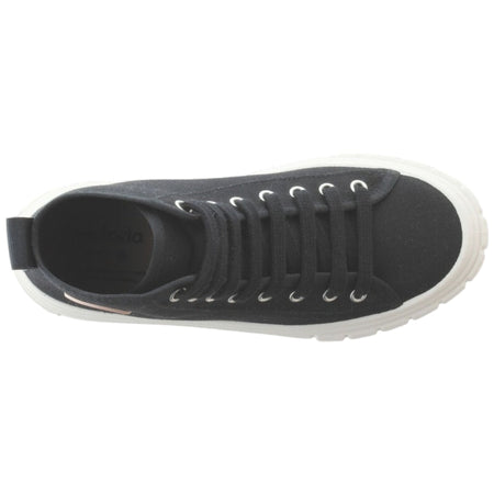 Victoria scarpe nere in tela donna Abril