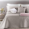 Copriletto Trapuntato Patricia - Caleffi In Raso Di Cotone Dreaming - Eleganza e Comfort