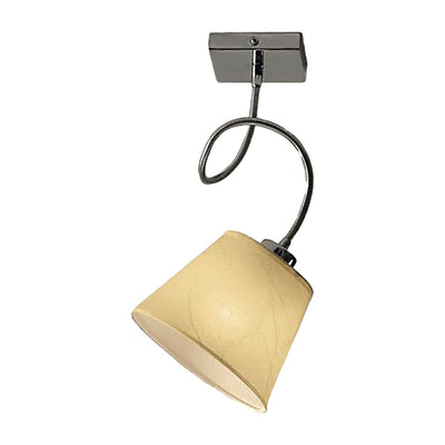 Plafoniera Illuminando SOFT PL1 E27 LED lampada soffitto paralume flessibile classica moderna interno
