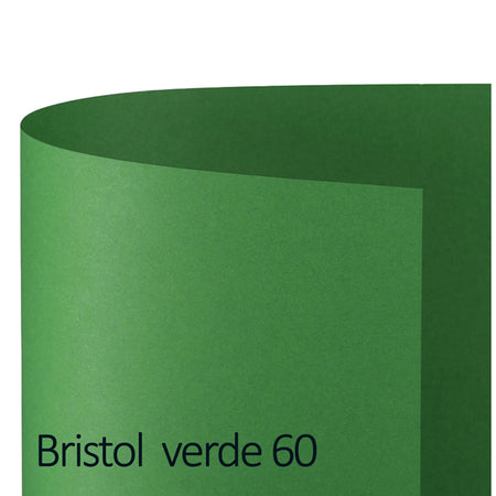 Conf.10 Cartoncino Bristol Color 200Gr 100X70Cm Verde 60 Favini
