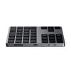 Satechi ST-XLABKM tastierino numerico Universale Bluetooth Grigio (Numeric Keypad Universal - Bluetooth Grey - Warranty: 12M)