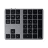 Satechi ST-XLABKM tastierino numerico Universale Bluetooth Grigio (Numeric Keypad Universal - Bluetooth Grey - Warranty: 12M)