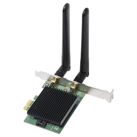Adattatore WiFi AX3000 Scheda plug-in WLAN PCI Express 3000 MBit/s Bluetooth 5.0, EW-7833AXP