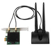 Adattatore WiFi AX3000 Scheda plug-in WLAN PCI Express 3000 MBit/s Bluetooth 5.0, EW-7833AXP