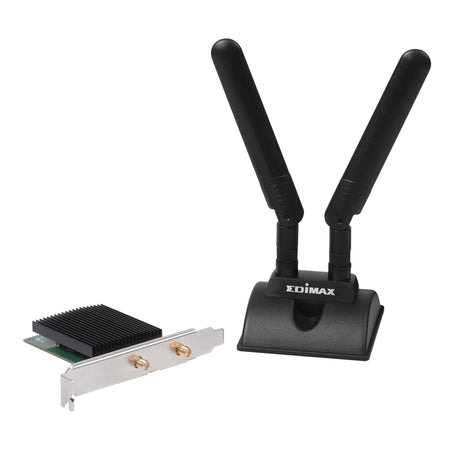 Adattatore WiFi AX3000 Scheda plug-in WLAN PCI Express 3000 MBit/s Bluetooth 5.0, EW-7833AXP