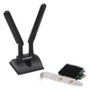 Adattatore WiFi AX3000 Scheda plug-in WLAN PCI Express 3000 MBit/s Bluetooth 5.0, EW-7833AXP