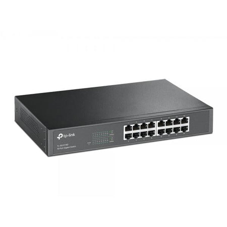 Lo switch Gigabit Ethernet TL-SG10016D costituisce il modo più semplice per effettuare la transizione al Gigabit Ethernet. Tutte e 16 le porte supportano la funzione auto MDI / MDIX e non è necessari