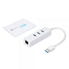 Tplink Adattatore 2in1 Da Usb 3.0 A Lan Gigabit+hub Usb 3porte Ue330