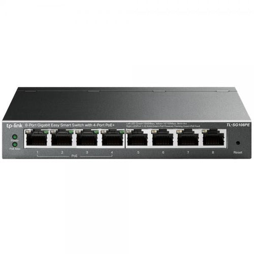 SWITCH 8P GIGABIT DI CUI 4P POE E TP-LINK METAL CASE