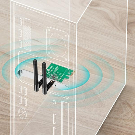 PCI W. TP-LINK EXPRESS N 300MBP