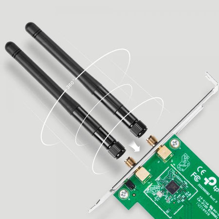 Tplink Scheda Di Rete Wifi 300mbps Pcie Tl-wn881nd