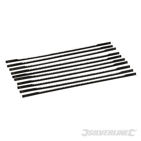 Lame per sega a svolgere in acciaio 130mm Silverline 10 p.zi Silverline