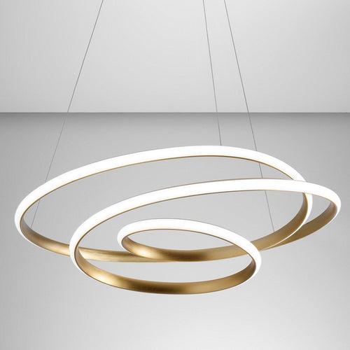 Lampadario led Gea Luce DIVA SG O moderna alluminio sospensione