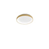 Plafoniera led Gea Luce KRIZIA PP O 30W 3000K alluminio oro lampada soffitto