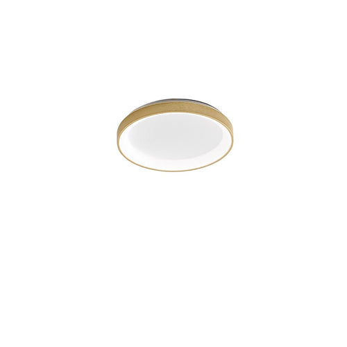 Plafoniera led Gea Luce KRIZIA PP O 30W 3000K alluminio oro lampada soffitto