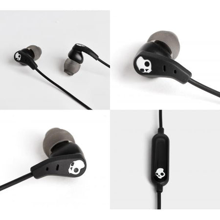 Skullcandy Set Auricolare Cablato In-ear Musica e Chiamate Nero (Set Headset Wired In-Ear - Calls/Music Black - Warranty: 12M)