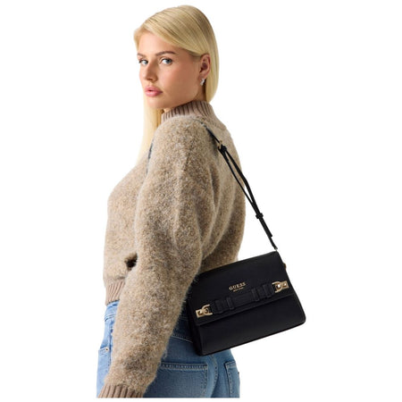 Borsa a tracolla nera GREGORIA HWBG85 46200 BLA