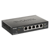 D-Link DGS-1100-05PDV2 switch di rete Gestito Gigabit Ethernet (10/100/1000) Supporto Power over Ethernet (PoE) Nero