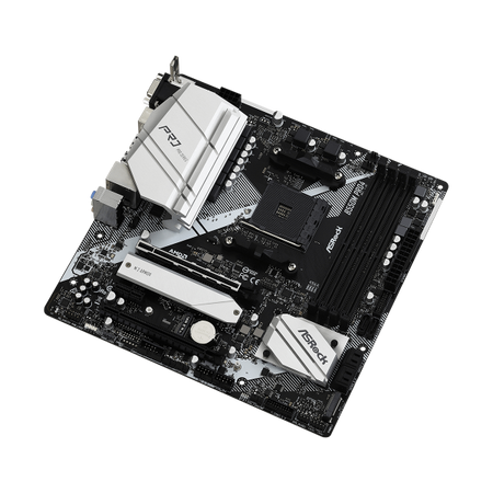 Asrock Mb Am4 B550m Pro 4 4xddr4 6xsata Raid M.2 Usb 3.2 Vga/hdmi/dp