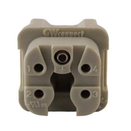 Inserto femmina 4P+T a vite Aleyay