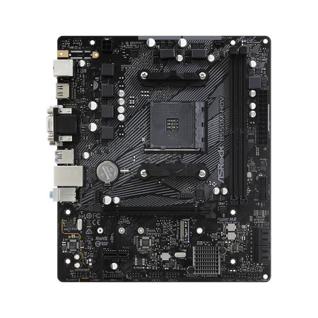 MB Asrock AM4 B550M HDV 2x DDR4 6x SATA3 HDMI DVI-D D-SUB M-ATX