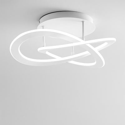 Plafoniera led Gea Luce YARA PM C 40W LED alluminio lampada soffitto moderna