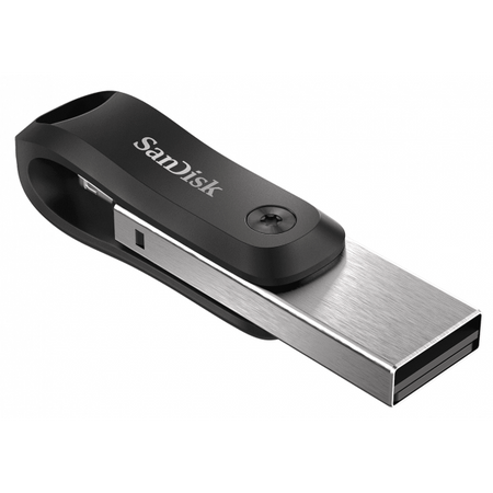 SanDisk iXpand unità flash USB 64 GB USB Type-A / Lightning 3.2 Gen 2 (3.1 Gen 2) Nero, Argento