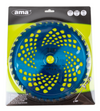 Disco professionale per decespugliatore con 40 denti in tungsteno anodizzato blu Ø esterno 255mm Ø foro 25,4mm per qualsiasi tipo di erba e vegetazione