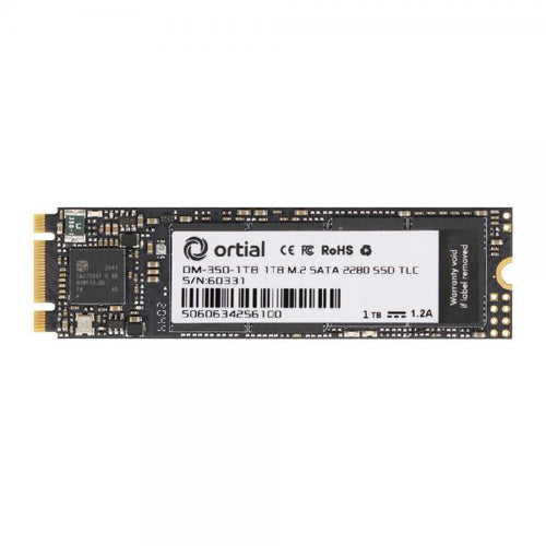 Ortial OM-350-1TB drives allo stato solido M.2 Serial ATA III TLC (ORTIAL OM-350 1TB SATA III M.2 2280 SSD)