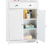 Mobile in Legno 60x30 H 80cm Bagno Camera Ingresso Salvaspazio 2 Ante 1 Cassetto