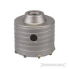 Fresa carotatrice a tazza per muri in TCT e acciaio robusto Silverline 595769 silverline