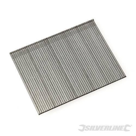Chiodi Punti di finitura con calibro 16 per chiodatrici Silverline 2500 pz Silverline
