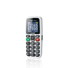 BRONDI AMICO UNICO (BIANCO) - TELEFONO CELLULARE PER ANZIANI - TASTO SOS - TORCIA - CONTROLLO REMOTO - ANNUNCIO VOCALE