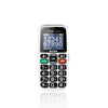 BRONDI AMICO UNICO (BIANCO) - TELEFONO CELLULARE PER ANZIANI - TASTO SOS - TORCIA - CONTROLLO REMOTO - ANNUNCIO VOCALE