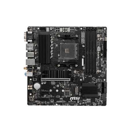 Scheda Madre Msi B550M PRO-VDH WIFI - Socket AM4 - Supporta i processori AMD Ryzen di 3a generazione e i futuri processori AMD Ryzen con aggiornamento BIOS - 4x DDR4, fino a 4866+(OC) MH - RAID 0,