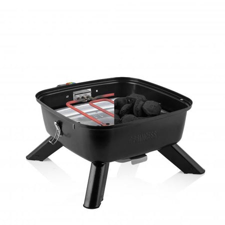 BARBECUE IBRIDO PORTATILE NERO 2000W