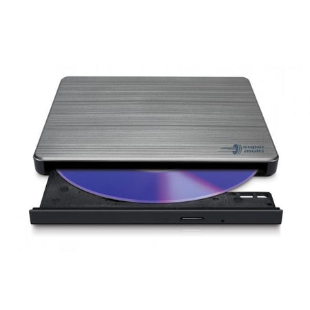 Masterizzatore esterno LG Hitachi GP60NS60 - Portatile Ultra Sottile - Silver