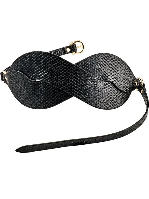 Eclipse - Maschera Nero Similpelle
