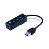 Hub 3 Porte Usb - Hub 3 porte USB 3.0 type-A con adattatore type-C