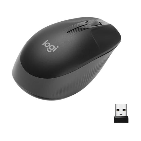 MOUSE LOGITECH M190 - WIRELESS BLACK 910-005905