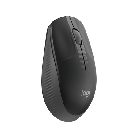 Mouse Microsoft Wireless Logitech M190 - Black 910-005905 - Nero