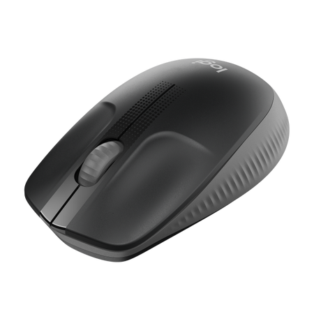 Mouse Microsoft Wireless Logitech M190 - Black 910-005905 - Nero