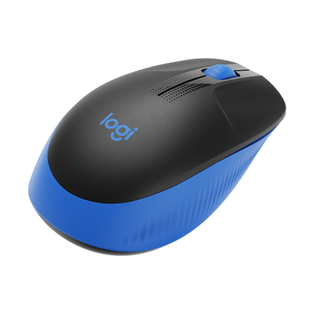Mouse Microsoft Wireless Logitech M190 - BLUE 910-005907 - Blu