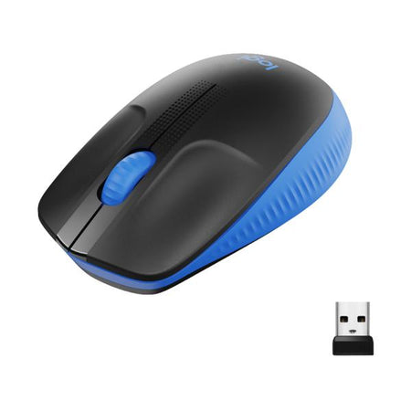 Logitech Mouse Ottico Wireless M190 Blu 910-005907