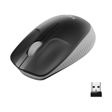 MOUSE LOGITECH M190 - WIRELESS GREY 910-005906