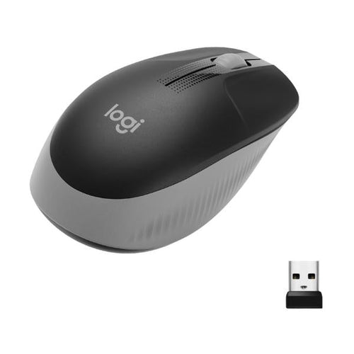 MOUSE LOGITECH M190 - WIRELESS GREY 910-005906