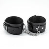 Bondage kit con polsiere cavigliere collare guinzaglio mascherina ball-gag frusta corda 8 pz fetish