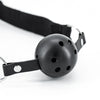 Bondage kit con polsiere cavigliere collare guinzaglio mascherina ball-gag frusta corda paletta dado pinze 11 pz fetish